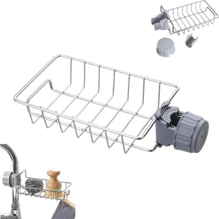 Vask Organizer - Bordplade Organizer - Viskestykkeholder - Bordplade Organizer - Køkken Organisatorer - Opbevaring og Organisation