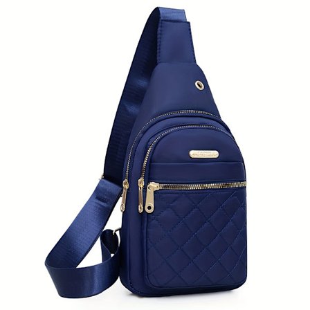 [Lett Brystveske] Lett Eonom Brystveske for Kvinner | Justerbar Stropp, Glidelås