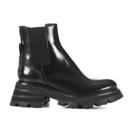 Alexander McQueen, Ankle Boots Czarny, Kobieta, Rozmiar: 38 EU