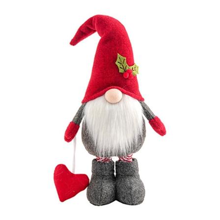 Vetäytyvä joulupukki LED-valolla Ruotsalainen Tonttu Skandinaavinen Tomte Elf-koriste Kiitospäivän lahja Mies