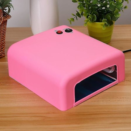 36W UV-lampe for neglkunst, gelherdende rørlampe, tørker, EU-plugg