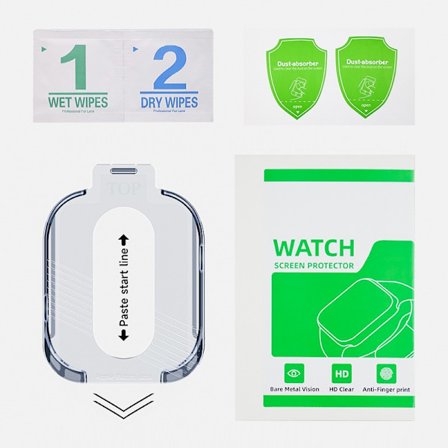 Ultratunt skärmskydd i härdat glas för Apple Watch 2-pack Apple Watch Ultra2