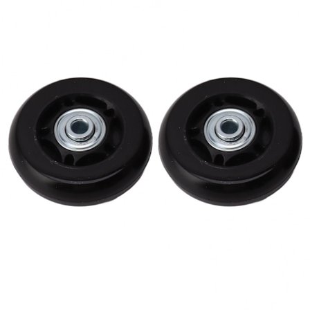 Kuffert Hjul Udskiftning Hjul 72x24mm Støjsvage Gummi Svinghjul Reparationssæt 2stk
