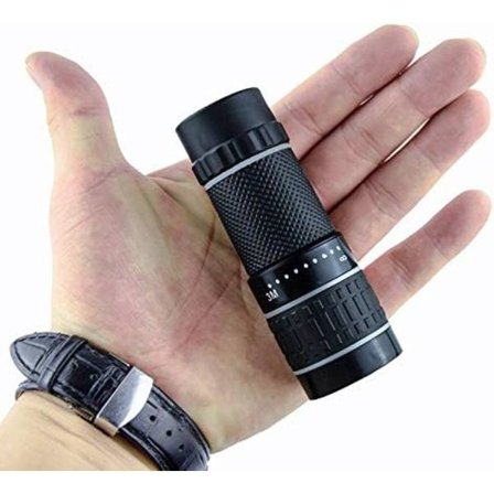 Teleskop, kikare, nybörjarteleskop, bärbart litet teleskop, hög effekt högupplöst smal