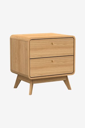 Loft24 - Sengebord Cassie - Brun - Sengeborde - Fra Homeroom