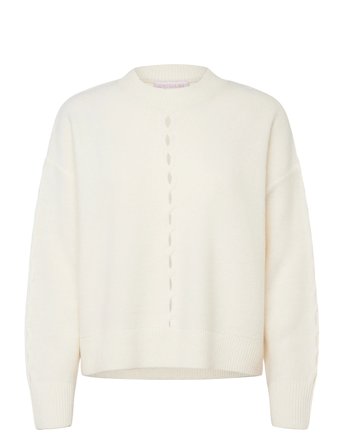 Love Lolina Marcia Wool Sweater - Cream - XL