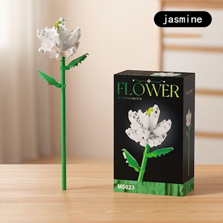 Romantiske Byggeklodsdekorationer, Julegaver til Jul Halloween Fødselsdag