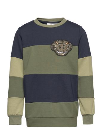 Tnburl Sweatshirt Sweatshirt Trøje Multi/mønstret The New