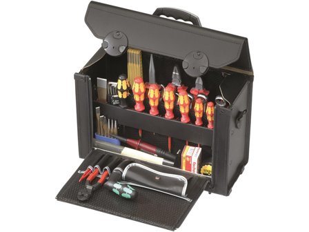 Parat 14000581 Verktøyveske 410 x 160 x 280 mm, skinn, Garasjeinnredning & oppbevaring