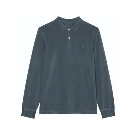 Marc O'Polo Polo Shirts , Blauw , Heren , Maat: 2XL