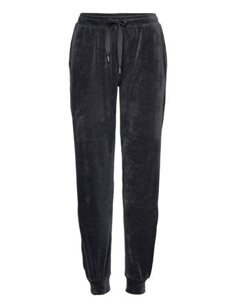 Cindy Pant Gots Joggebukser Pysjbukser Svart Basic Apparel*Betinget Tilbud