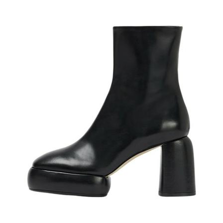 aeyde, Emmy platform ankle boots Zwart, Dames, Maat:37 EU