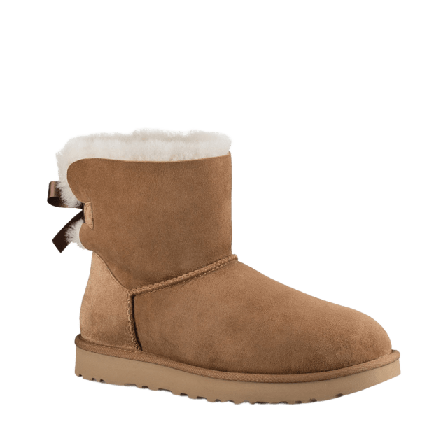 Ugg Mini Bailey Bow II Kängor & boots Dam Beige 41