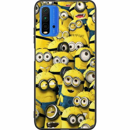 Xiaomi Redmi 9t Svart Skal Minions