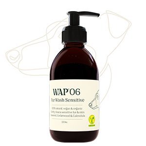 WAP:6 Hundschampo för känslig hud, Hund, 250 ml