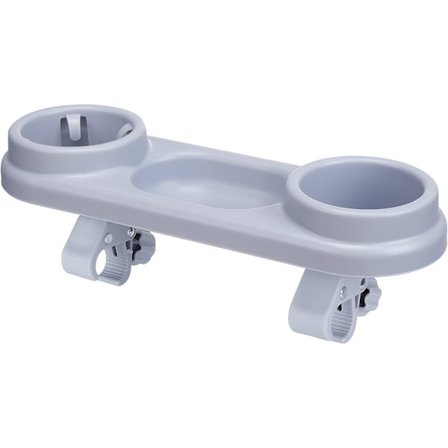 3-i-1 barnvagnskopphållare med snacksbehållare, universell barnvagnssnacksbehållare och dryckeshållare för snacks på språng, barnvagnssnacksbricka för