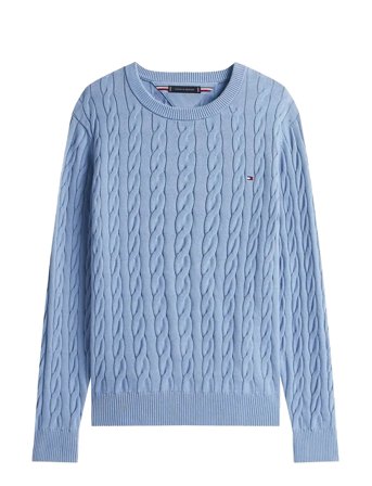 Tommy Hilfiger | Classic Cotton Cable Crew Neck | S