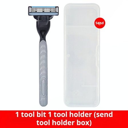 Mach 3 Rakblad, manuell, för män, bärbar rakapparat