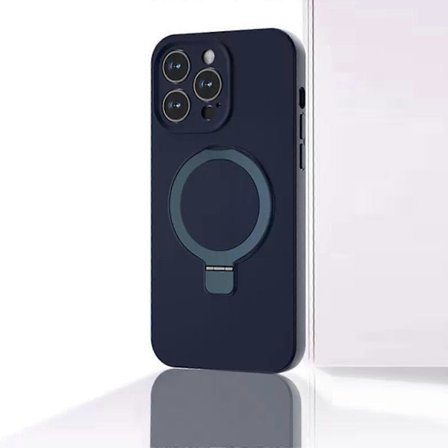 iPhone 15 Pro Max/ 15 Ultra Kuori Magneettinen Näkymätön Jalusta, Yhteensopiva MagSafe Sotilaallisen Pudotussuojan Naarmuuntumisenesto Iskunkestävä 