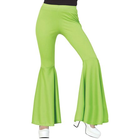 70-tallet Slengbukser Grønn