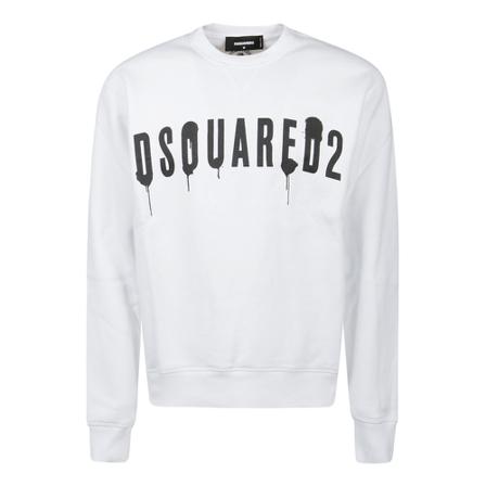 Dsquared2 Hættetrøje Hvid, Herre Sweatshirts