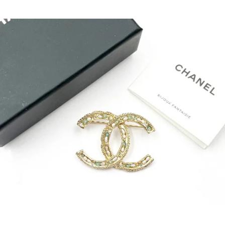 Chanel Vintage Pre-owned Metal chanel-smykker Gul, Dame Vintage Smykker, Størrelse: ONE Size