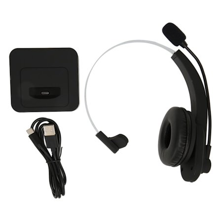 Bluetooth-puhelinheadset 2.4G melua vaimentava yhden korvan langaton business-kuuloke USB-lähettimellä