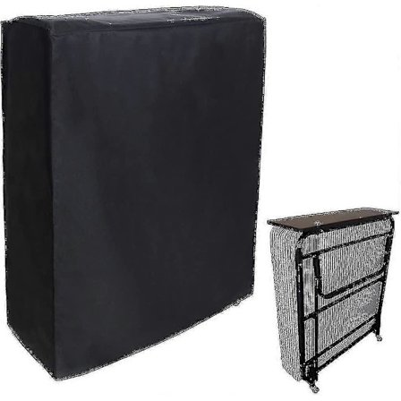 Sammenleggbart sengtrekk for enkel vanntett pustende rulleseng Oppbevaringspose Støvtett gjestesengbeskytter med glidelås (LGL)