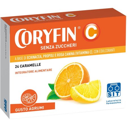 Coryfin C Senza Zucchero Agrumi 48g