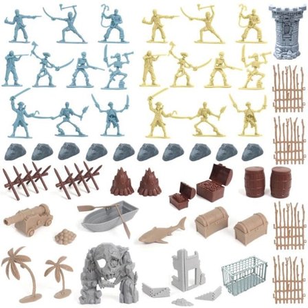 71 deler militærleker med realistiske soldater