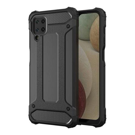 Galaxy A12/M12 Cover Forcell Armor Hårdplast - Sort