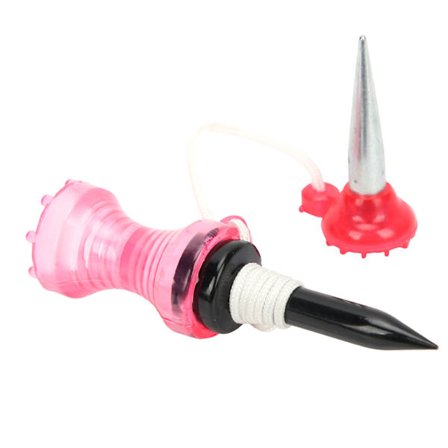 70mm Plast Golf Tees Bollhållare Golf Träningsboll Tee Utomhus TräningstillbehörRosa