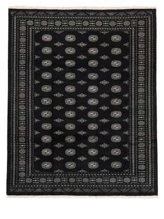 Pakistan Bokhara 3Ply Rug 246X304 Black/Dark Grey Wool, Pakistan