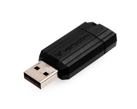 Verbatim PinStripe USB Drive - USB-flashstasjon - 8 GB