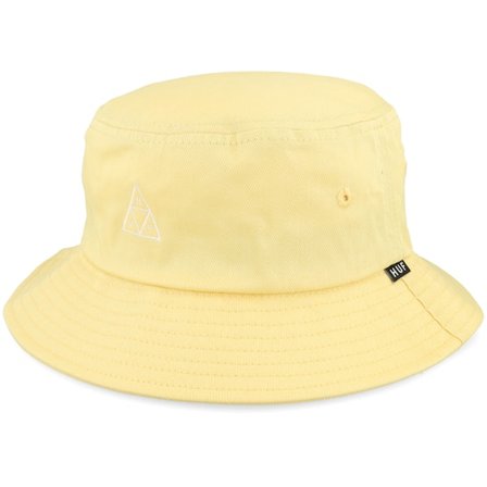 HUF - Geel bucket Hoed - Essentials Tt Yellow Bucket @ Hatstore