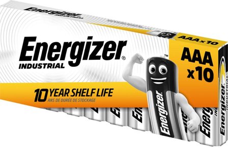 ENERGIZER Batteri Industrial AAA 10/fp - Lyreco - Kontorsmaskiner - Batterier - AAA