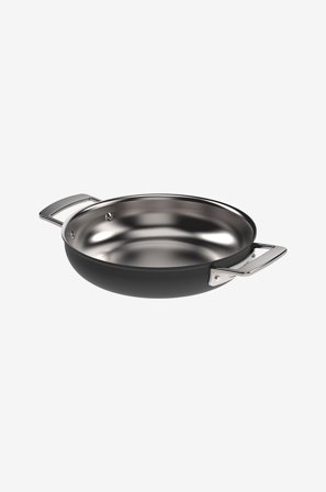 Demeyere - Stekepanne Black 5, 24 cm - Svart - Stekepanner & grillpanner - Fra Homeroom