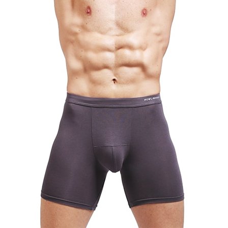 Stramme og forlængede sportsundertøj Modal anti-slid ben mænd