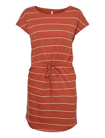 Onlmay S/S Dress Noos Dresses Summer Dresses Oransje ONLY*Betinget Tilbud