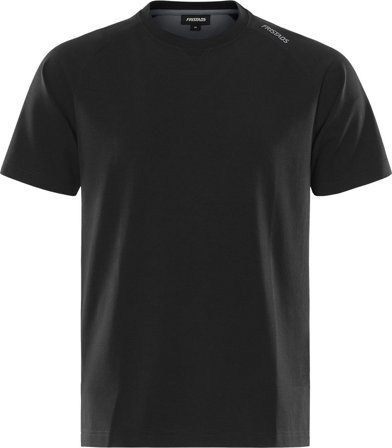Fristads Herr Heavy T-shirt stretch 7553 GTME, Svart/Grå