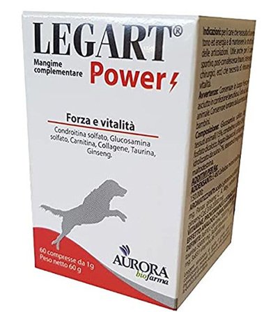 Aurora Biofarma Legart Power Forza E Vitalità Per Cani 20