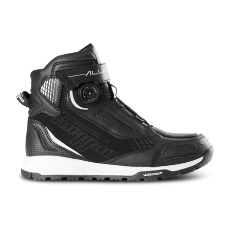Motorradstiefel Furygan Allroad D30 Schwarz/Weiß 42