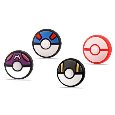 4 stk. silikon analog tommelgrephetter kompatible med Nintendo Switch Oled/Switch Lite/Switch Joystick beskyttelsesdeksel