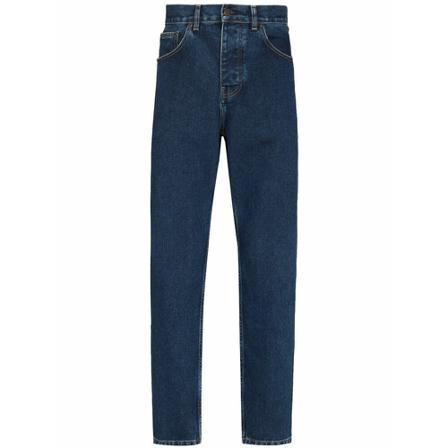 Carhartt Wip, Straight Jeans Niebieski, Mężczyzna, Rozmiar: W33