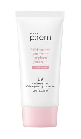 Make P:rem UV Defende Me Calming Tone Up Sun Cream 50 ml, Skincare, Solcreme, Solcreme Til Ansigtet