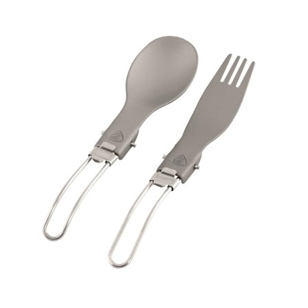 Robens Folding Alloy Cutlery Set eating utensils Metal OneSize