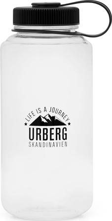 Urberg Tritan Bottle 1000 ml Transparent Pullot 1000 ml