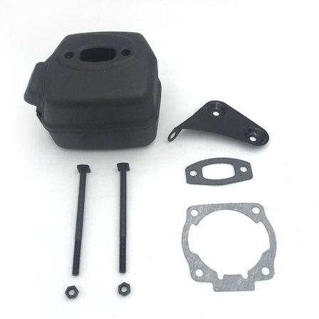 Eksospotte med bolt og kobling for Husqvarna Husky 50 51 55 motorsag
