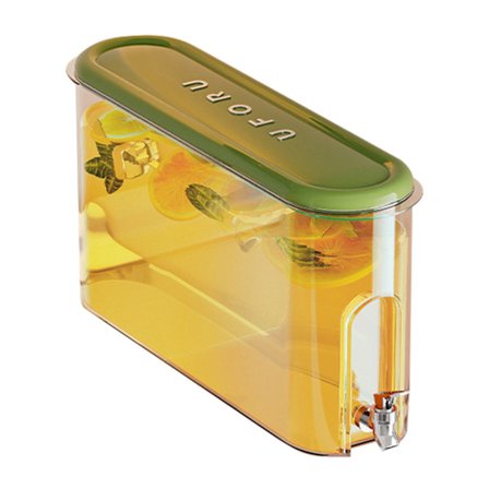 Køleskabs Koldtvandskande Med Hane Nem Rengøring Vanddispenser Til Hjemmet/Isvand Grøn