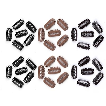 Peruker Snap Clips Metal Pin Hairpins